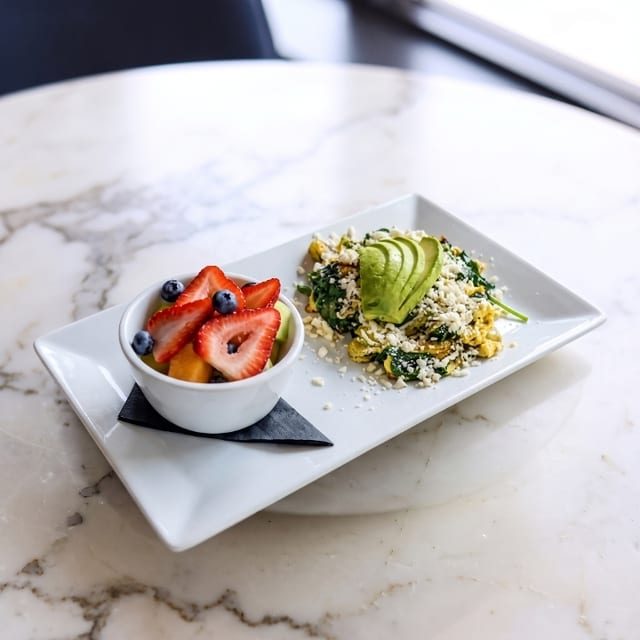 Green Veggie Scramble.